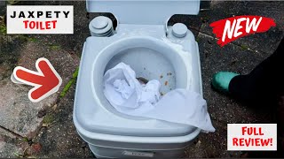 JAXPETY  5 Gallon Portable Toilet  FULL Review 🌺 [upl. by Wershba]