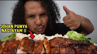 JOHAN RAJALAWAK punya kedai NASI AYAM [upl. by Enyar87]