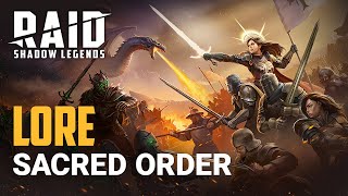 RAID Shadow Legends  Faction History Sacred Order [upl. by Enneite]