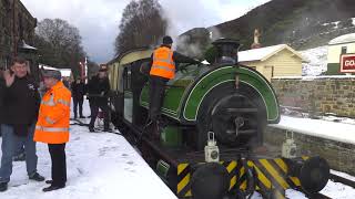 NYMR Eustace Forth No 15 at Goathland Station [upl. by Kcub207]