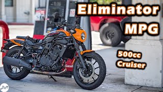 2024 Kawasaki Eliminator – DM Commuter MPG Test  Realworld Fuel Economy and Range Review [upl. by Notsuj]