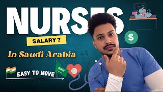 INDIAN NURSES SALARY IN SAUDI  HUGE PLANS ON HEALTHCARE [upl. by Orsini]