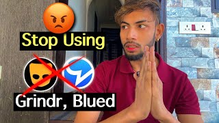 Please 🙏  STOP Using Grindr Blued gay dating app [upl. by Mistrot291]