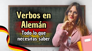 VERBOS en ALEMÁN Conjugaciones Tiempos Verbales Modos Verbales y Verbos Modales [upl. by Spillar]