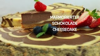 Marmorierter SchokoladeCheesecake [upl. by Resay]