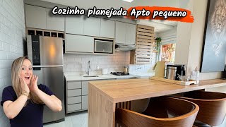 Prieto Móveis  Cozinha Planejada Pequena Aprenda a Ampliar o Espaço Interno  Móveis Planejados [upl. by Hawkins955]