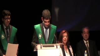 Discurso épico y legendario Graduación Octava Promoción IES Los Olmos 2013 [upl. by Lacie10]