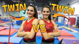 TWIN VS TWIN Ultimate Gymnastics Challenge Edition [upl. by Nodrog]