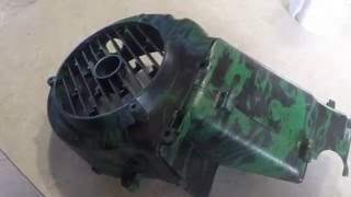 Gy6 Honda ruckus build Part2 Hydrodipping [upl. by Goldstein]