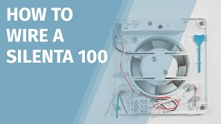 Silenta 100 Extractor Fan Wiring Instructions [upl. by Idnal]