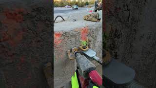 Fastening the turnbuckles MilwaukeeTool concrete construction iowa concretetools [upl. by O'Donnell343]