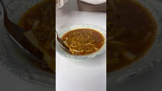 Green Lentil Soup with Vermicelli Erişteli Yeşil Mercimek Çorbası shorts keşfet [upl. by Yma]