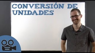 Qué es la conversión de unidades [upl. by Waldo]