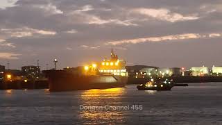 S Fontvieille Vessel Leaving Mackay Harbour May 10 2024 [upl. by Aznecniv]