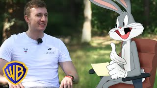 Michał Siess 🇵🇱  Zwariowane melodie Sportowe wywiady z Królikiem Bugsem WBKidsInternational [upl. by Gelasias572]