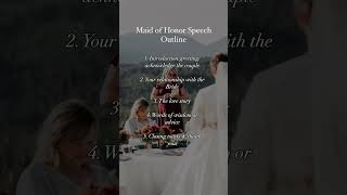 How to Write the Perfect Maid of Honor Speech  StepbyStep Guide [upl. by Bezanson931]