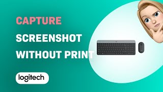 How to Capture a Screenshot Without Print Screen on Logitech MK470 [upl. by Ghiselin]