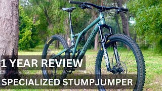 1 YEAR REVIEW … Specialized Stumpjumper comp alloy [upl. by Eenalem]