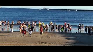 South Shields Boxing day dip 2023 [upl. by Nhor329]