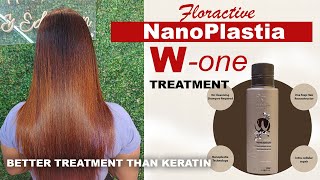 Original Floractive Nanoplastia Hair Treatment  Full video  step by step [upl. by Quar]