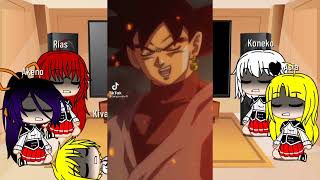 El clan Gremory reacciona a Goku Black [upl. by Kerek]