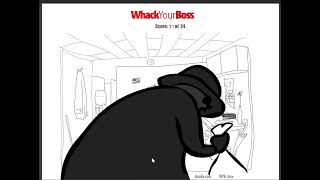 Playing flash games from youre childhood part 1 whack your boss [upl. by Ttennej]