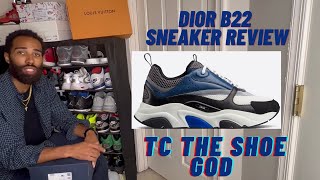 Christian Dior Unboxing  B22 Sneakers  Full Review amp Try On [upl. by Yellas]