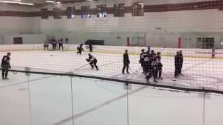 2014 Avs rookie camp 1 v 1 w defensive transition skating [upl. by Eydnarb]