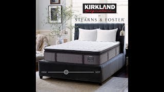 Costco 2017 quot HOPE BAY quot Stearns amp Foster mattress unboxing  review [upl. by Charteris373]