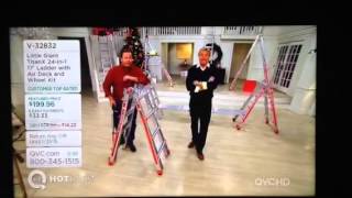 Little Giant Ladder called out on live TV [upl. by Ellebyam]