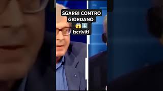 sgarbi vittoriosgarbi giordano SGARBI CONTRO GIORDANO [upl. by Neleh]