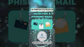 10 Things to Watch Detecting a Phishing Email [upl. by Llemhar]