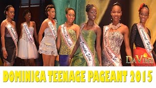 Dominica 2015 Teenage Pageant Contestant [upl. by Keelin]