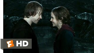 Harry Potter and the Deathly Hallows Part 2 15 Movie CLIP  Ron and Hermione Kiss 2011 HD [upl. by Longmire239]