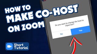 How to make co host on zoom 2024  Initial Solution [upl. by Euqnimod759]