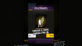 CONSIGUE el EMOTE BANDERA FFWS 30 🤯👌 nuevobugfreefire freefire [upl. by Ynes]