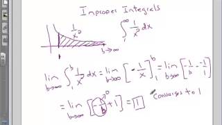 Improper Integrals BC Calc [upl. by Rosenbaum]