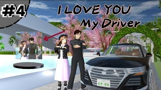 I LOVE YOU My Driver  eps 4  Drama sakura school simulator [upl. by Assyral]