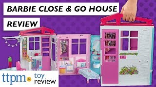 Barbie Close N Go Portable House from Mattel [upl. by Otrebide]