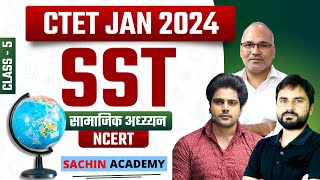 CTET 21 JAN SST Class 5 by Sachin Academy Live 8pm [upl. by Leavitt696]