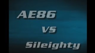 Initial D Battle Stage  AE86 vs Sil80  60FPS [upl. by Ahsai]