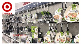 TARGET COOKWARE KITCHENWARE POTS AND PANS SHOP WITH ME [upl. by Nonaihr303]