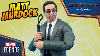 Marvel Legends Matt Murdock  Spider Man No Way Home  Action Figure Review Hasbro [upl. by Yousuf]