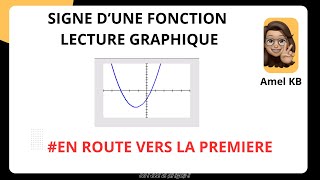 Rentrée de première Maths Episode1 Signe dune fonction [upl. by Osicnarf]