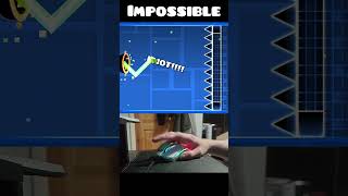 Geometry Dash Impossible Click 🤔 shorts [upl. by Oiraved]