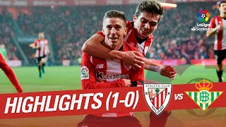 Highlights Athletic Club vs Real Betis 10 [upl. by Elbag]