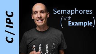 What is a semaphore How do they work Example in C [upl. by Anovad]