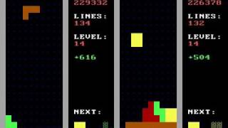 Tetris AI strength alt view Tetromino version [upl. by Assilram]