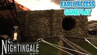 Nightingale  Early Access Survival Impressions Gameplay [upl. by Enitsrik]