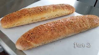 Italian Herbs amp Cheese Bread  Part 2 [upl. by Alamac]